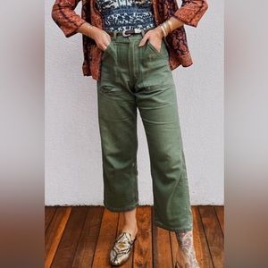 Vintage Military Fatigue Trousers